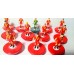 Subbuteo Andrew Table Soccer Melchester Rovers on classic Hasbro bases